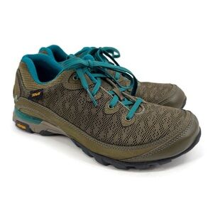 Teva Sugarpine Air Mesh Hiking Shoes Dark Olive Size 8.5